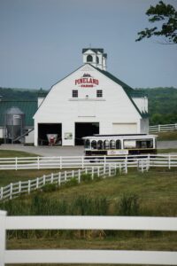 Pineland Farms Trolley Tour - Photo Courtesy of Pineland Farms