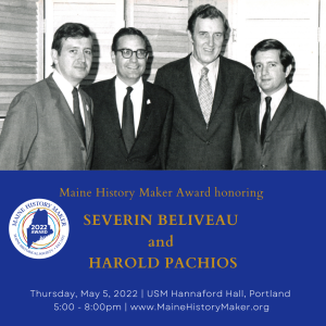 Maine History Maker Award - Photo Credit: Photo use granted by permission of Maine Historical Society