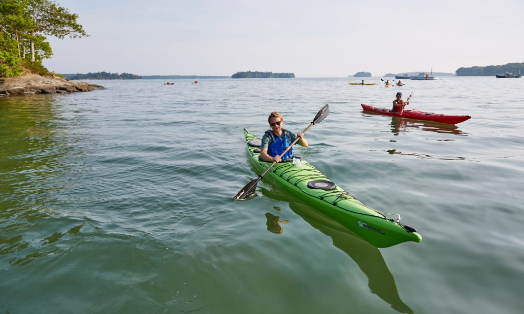 Sea Kayaking Casco Bay - Photo Credit: Photo owned by L.L.Bean, use authorized.