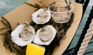 Oyster + Wine Sunset Sail - Photo Credit: Portland Schooner Co