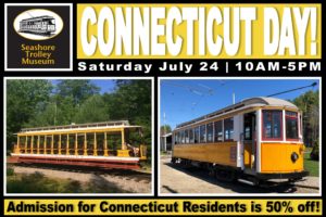 Connecticut Day at Seashore - Photo Credit: Seashore Trolley Museum
