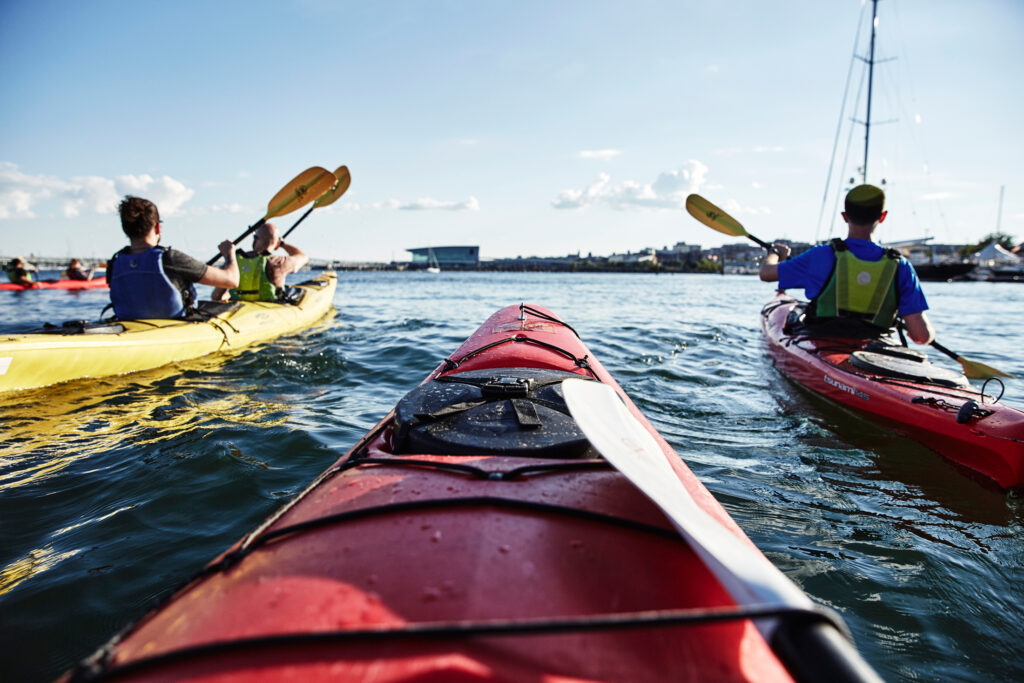 Yoga at the Fort - Photo Credit: Portland Paddle