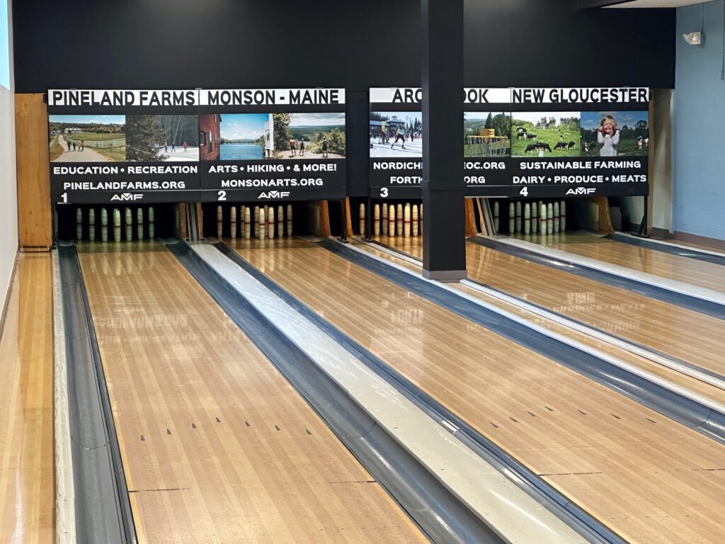 Family Bowling Games - Photo Credit: Pineland Farms