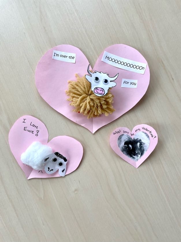Valentine's Day Card Making - Photo Credit: Pineland Farms