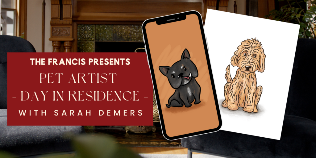 Pet Artist Day in Residence - Photo Credit: Art credit: Sarah Celia Designs
