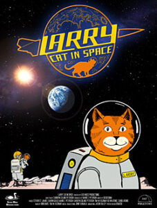 Larry Cat in Space - Photo Credit: Southworth Planetarium