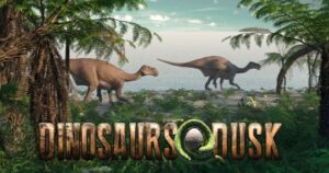 Dinosaurs at Dusk - Photo Credit: Southworth Planetarium