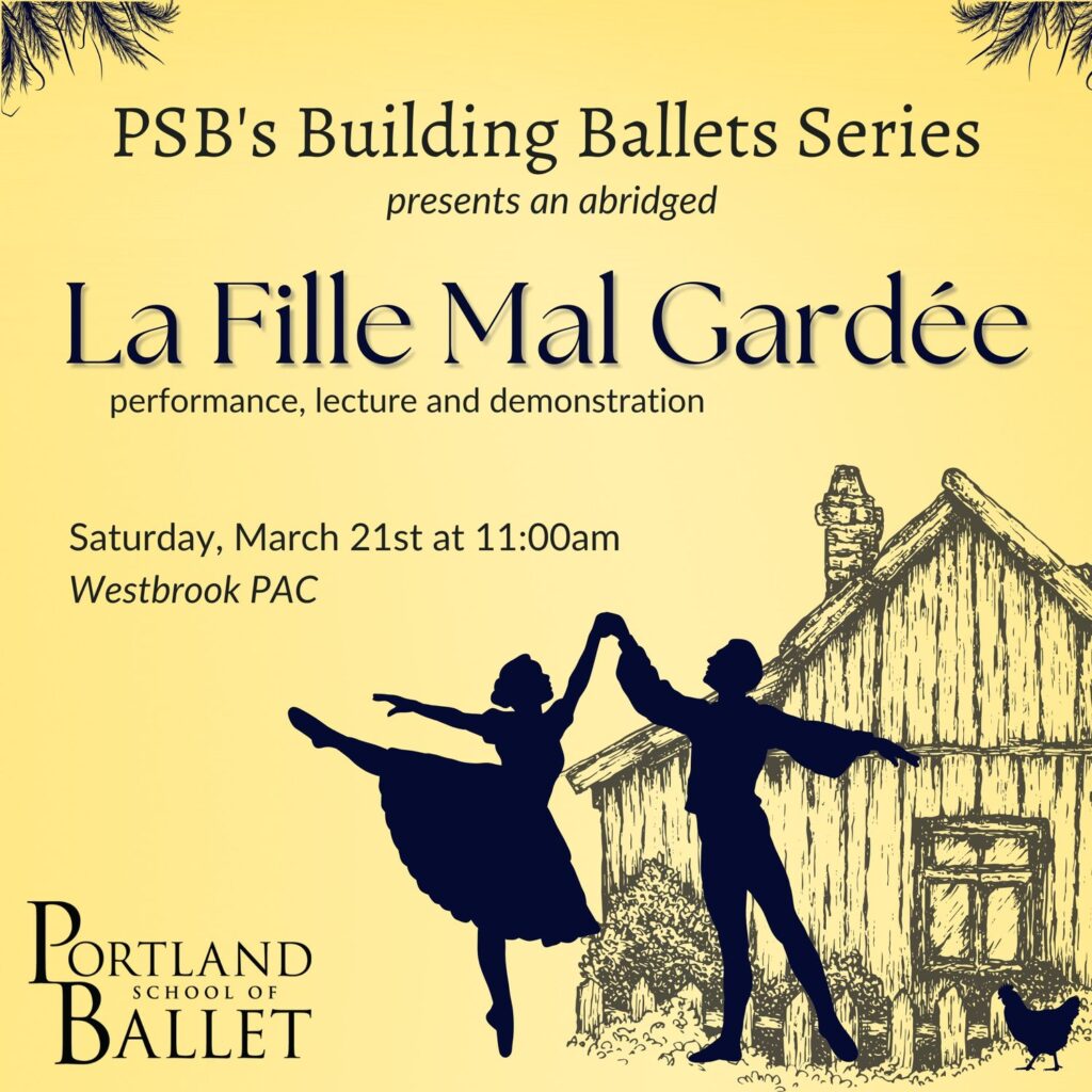 La Fille Mal Gardée - Photo Credit: Portland Ballet