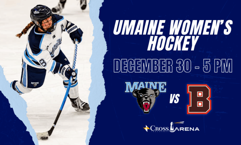 UMaine Women's Hockey - Photo Credit: Cross Insurance Arena
